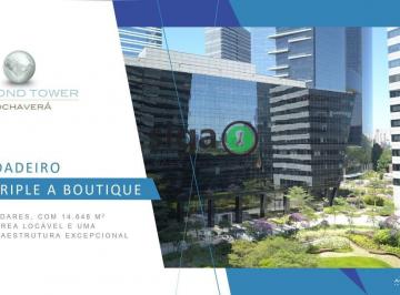 Comercial · 759m² · 13 Vagas · CONJUNTO COMERCIAL 759M²  PARA LOCAÇÃO NO ROCHAVERA COPORATE NO BROOKLIN CHUCRI ZAIDAN