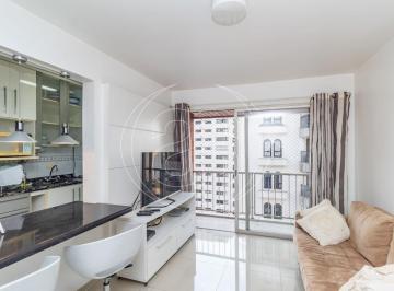 Apartamento · 42m² · 1 Quarto · 1 Vaga · Mobiliado com 42m², Varanda e 1 Vaga