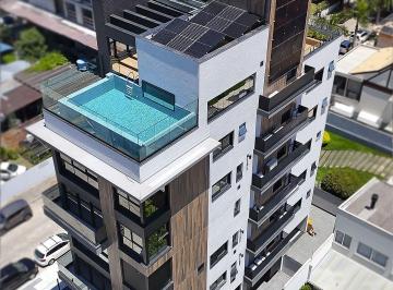 Apartamento · 86m² · 2 Quartos · 1 Vaga · Apartamento alto padrão com 2 quartos sendo 1 suíte e rooftop vista mar em Jurerê, Florianópolis/SC