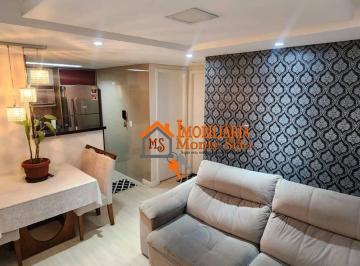 13b47d7311493f77226462c5fe05b601410a8844 · Apartamento com 2 dormitórios à venda, 46 m² por R$ 250.000,00 - Jardim Ansalca - Guarulhos/SP
