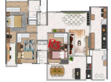 762eeff9676ceb2e57ae595adfa438552d2a09e5 · Apartamento à venda, 116 m² por R$ 1.742.485,58 - Gonzaga - Santos/SP