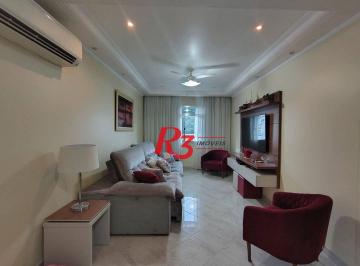 Sala · Apartamento à venda, 142 m² por R$ 600.000,00 - Marapé - Santos/SP