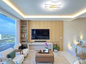 Apartamento · 111m² · 2 Quartos · 1 Vaga · Lindíssimo apartamento Duplex, semi mobiliado, andar alto de 2 dormitórios vaga