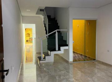 Casa · 140m² · 3 Quartos · 2 Vagas · Sobrado Novo á Venda Vila Camilópolis em Santo André
