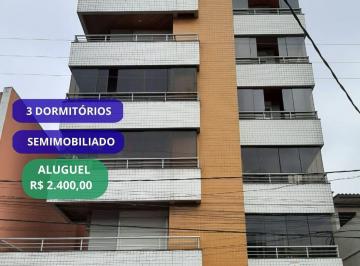 Apartamento · 110m² · 3 Quartos · 1 Vaga · Apartamento 3 dormitórios, semimobiliado, no bairro Centro, próximo a Praça dos