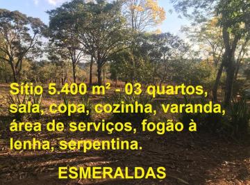 Rural de 3 quartos, Belo Horizonte · Sítio 5400 m2 - Casa e Pomar - Esmeraldas MG