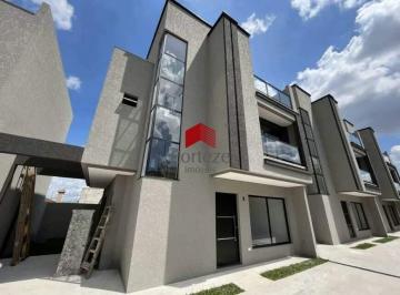 Casa · 128m² · 3 Quartos · 2 Vagas · Sobrado em condomínio com 127,73m² 3 quartos, à venda, no bairro Capão Raso em Curitiba