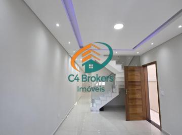 Casa · 125m² · 3 Quartos · 2 Vagas · Sobrado de Rua em Center Ville - Arujá, SP