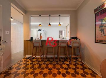 a669991d7b0de2f49c0047ee67361ead56ea15b6 · Apartamento com 2 dormitórios para alugar, 77 m² por R$ 5.650,00/mês - Aparecida - Santos/SP