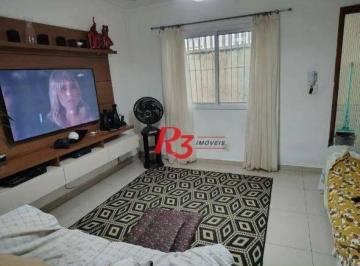 dc506f701aa05352dd9ee6e655e25691d0c11896 · Casa com 3 dormitórios à venda, 121 m² por R$ 590.000,00 - São Jorge - Santos/SP