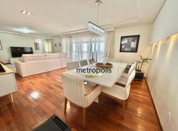 Sala de Jantar · Apartamento com 3 dormitórios à venda, 180 m² por R$ 2.600.000,00 - Santo Antônio - São Caetano do S