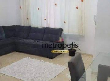 Sala de estar · Casa à venda, 180 m² por R$ 801.000,00 - Vila Linda - Santo André/SP