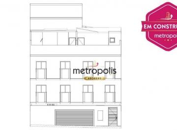 Fachada · Cobertura com 2 dormitórios à venda, 95 m² por R$ 495.000,00 - Vila Valparaíso - Santo André/SP