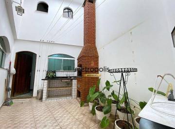 Área Gourmet · Sobrado com 3 dormitórios para alugar, 280 m² por R$ 5.430,00/mês - Olímpico - São Caetano do Sul/SP