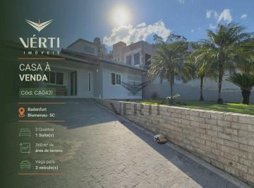 339abaa6eae7d9a27be23e7a194fecb87c30df88 · Casa plana com 3 dormitórios à venda, 160m² por R$ 740.000,00 - Badenfurt - Blumenau/SC