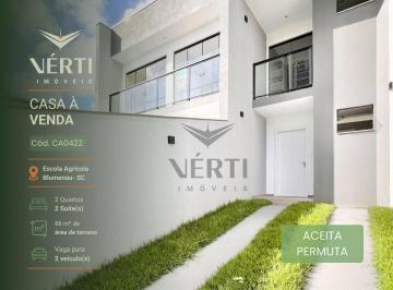 9abf06ca7db5bb0b56e54777a5bdfeec60f73ad1 · Casa com 2 suítes à venda, 88 m² - Escola Agrícola - Blumenau/SC