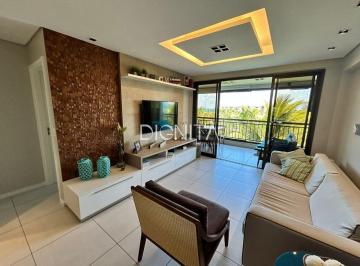 Apartamento · 126m² · 3 Quartos · 2 Vagas · Apartamento Alto Padrão em Aquiraz, Porteira Fechada