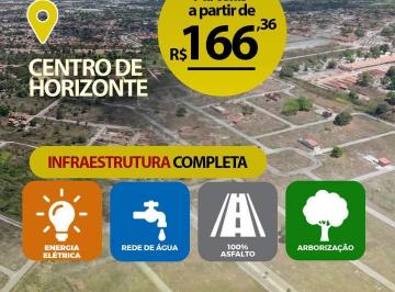 Terreno de 1 quarto, Horizonte · Loteamento venda em horizonte