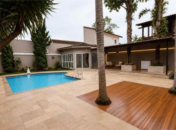 Imagem Principal · CASA À VENDA MOBILIADA COM 4 QUARTOS, SALA COM LAREIRA, PISCINA, E ESPAÇO GOURMET EM INTERLAGOS - SÃ