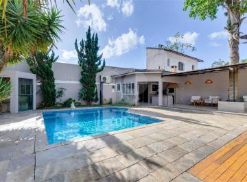 Imagem Principal · CASA À VENDA MOBILIADA COM 4 QUARTOS, SALA COM LAREIRA, PISCINA, E ESPAÇO GOURMET EM INTERLAGOS - SÃ