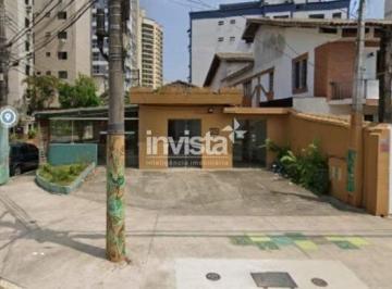 Comercial · 271m² · 2 Quartos · 5 Vagas · Casa para Locação no Bairro da Ponta da Praia em Santos!