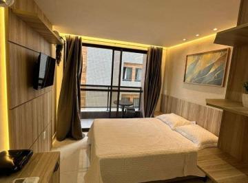 92f5cc1edf9a1815fff5adc8a4b2daecdba93689 · Flat com 1 dormitório à venda, 23 m² por R$ 310.000,00 - Intermares - Cabedelo/PB