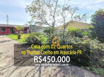 195c9a4de8f9e6613d35c242d223227a4b8dd388 · Casa com 02 Quartos no Thomaz Coelho em Araucária-PR  - A venda por R$450.000,00
