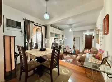 Apartamento · 79m² · 2 Quartos · 1 Vaga · 2 dormitórios, sendo 1 suíte, com lazer, na quadra da praia da Aparecida em Santos