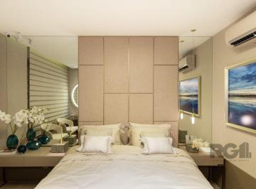 Apartamento · 136m² · 3 Quartos · 2 Vagas · Apartamento com 3 suítes, vaga, churrasqueira - 137m² no Praia de Belas, Poa/RS