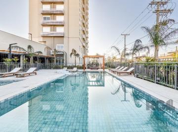 Apartamento · 55m² · 2 Quartos · 1 Vaga · Apartamento com 2 quartos,suíte, churrasqueira 56m² no bairro Passo da Areia-Poa