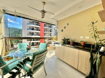 Apartamento · 113m² · 3 Quartos · 2 Vagas · Apartamento em Barra Funda, Guarujá/SP de 113m² 3 quartos à venda por R$ 650.000,00