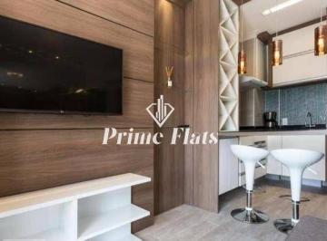 Apartamento · 33m² · 1 Quarto · 1 Vaga · Flat em Santo Amaro, São Paulo/SP de 33m² 1 quartos para locação R$ 5.700,00/mes