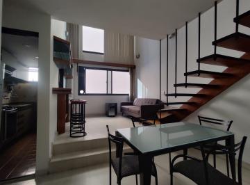 Apartamento , São Paulo · Loft Duplex no Itaim 65m² 1 Suíte 1 Vaga mobiliado Piscina Academia Lavanderia