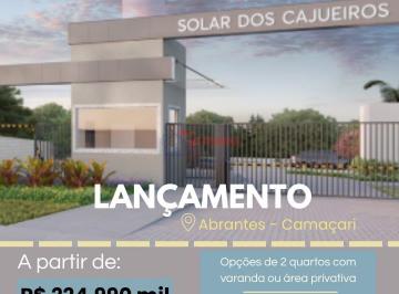 Apartamento · 41m² · 2 Quartos · 1 Vaga · Apartamento 2 quartos em Abrantes - Camaçari - Ba