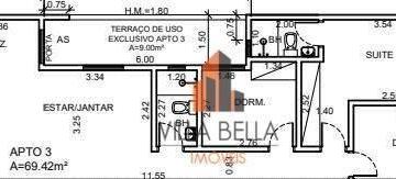 e455f38fc182a2e9049d7cc32e8eafb4e7d4d02b · Apartamento à venda, 70 m² por R$ 474.000,00 - Vila Pires - Santo André/SP