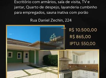 Casa · 370m² · 4 Quartos · 6 Vagas · Casa de condomínio Alto Padrão no Portal do Paraíso I - Jundiaí/SP