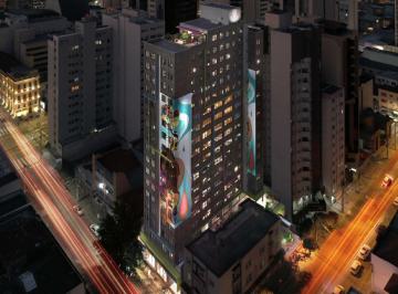 Apartamento de 1 quarto, Curitiba · Studio no coração de Curitiba- Republik-Ótimo investimento!