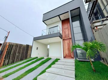 Casa de 3 quartos, Belém · Condomínio Jardim das Mangueiras c/ 3 suítes, 172m² e 2 vgs em Tapanã/Belém-Pa