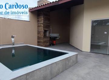 Casa · 70m² · 3 Quartos · 2 Vagas · CASA NA PRAIA COM PISCINA A 600M DO MAR! 3 QUARTOS - ITANHAEM/SP