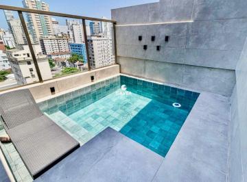 Apartamento · 250m² · 2 Quartos · 2 Vagas · Cobertura à venda no Boqueirão em Santos.