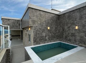 Apartamento · 218m² · 4 Quartos · 3 Vagas · Cobertura Duplex em Guilhermina - Praia Grande, SP