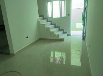 Casa · 55m² · 2 Quartos · 1 Vaga · Sobrado de Condomínio com 2 quartos, Parque Bitaru, São Vicente - R$ 280 mil, Cod: 5694