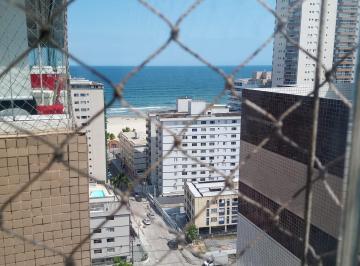 Apartamento de 1 quarto, Praia Grande · Vista Mar 1 Suite, 55m², sacada gourmet c/ churrasqueira - Aviação, Praia Grande