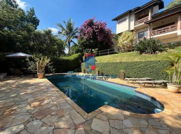 Casa · 420m² · 5 Quartos · 6 Vagas · Sobrado à venda em Valinhos, Chácara Flora, com 5 suítes, com 420 m², condominio chacara flora