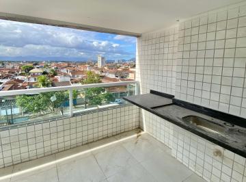 Apartamento de 2 quartos, Praia Grande · Apto Novo 2 Quartos (1suite), sacada gourmet c/ Vista Livre - Ocian Praia Grande