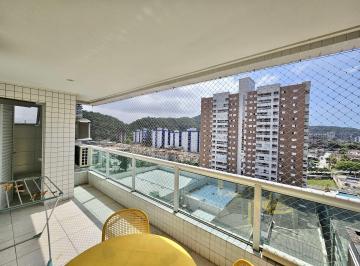Apartamento de 2 quartos, Praia Grande · Apto no Canto do Forte, mobiliado, 2 Quartos (1 suite) com 84m² - Praia Grande