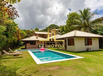 Casa · 280m² · 5 Quartos · 5 Vagas · Casa 5/4 sendo 3 suítes Porteira Fechada no Quinta das Lagoas em Itacimirim R$ 2.200.000,00