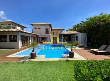 Casa · 430m² · 4 Quartos · 4 Vagas · CASA LUXUOSA - 4 SUÍTES - PORTEIRA FECHADA - MATA DE SÃO JOÃO
