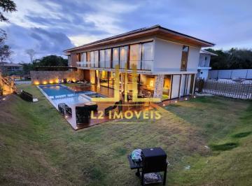 Casa · 450m² · 6 Quartos · 4 Vagas · Casa 6 suítes no Cond. Praia Bella em Praia do Forte R$ 4.990.000,00