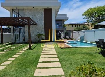 Casa · 422m² · 7 Quartos · 4 Vagas · CASA NOVA - 7 SUÍTES - 422M² - COND. PARAÍSO - GUARAJUBA